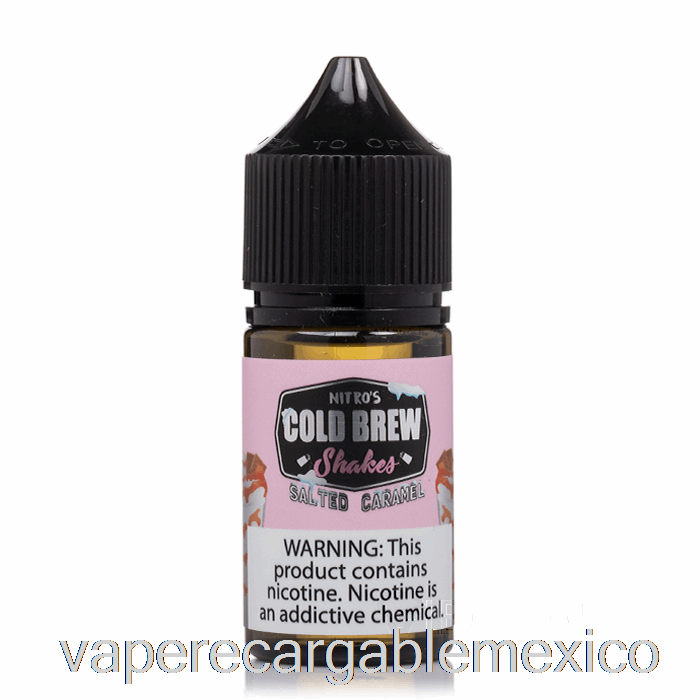 Vape Recargable Caramelo Salado - Sales Nitros Cold Brew - 30ml 45mg